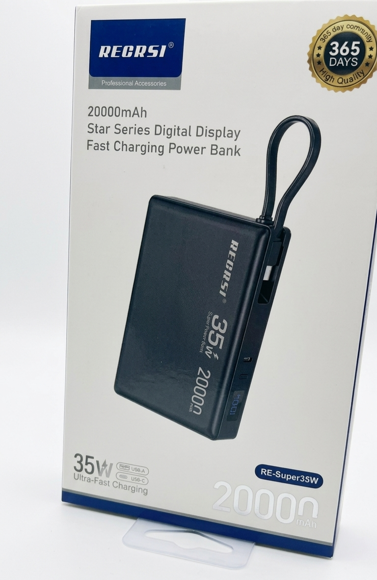 Recrsi 35W Power bank